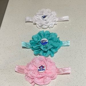 Toronto Blue Jays baseball new baby girl headbands